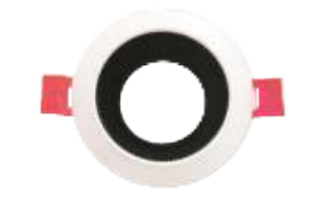 TL-FRAME 16 Round LED Frame 90x41mm with 75mm Cutout, Optimized for Efficient Light Distribution and Easy Installation, Perfect for Residential or Commercial Spaces